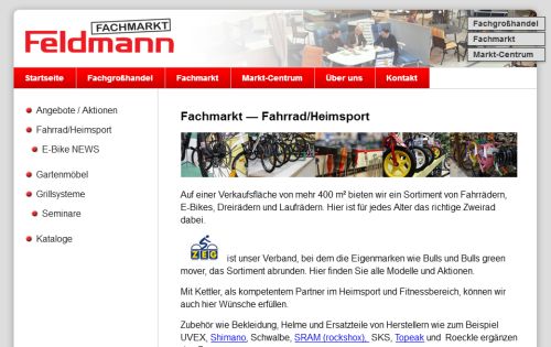 Feldmann Eisenwaren GmbH Bike Center Fahrradladen Brilon