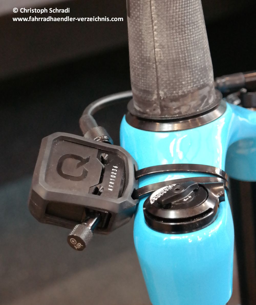 SRAMs neue ShockWiz Technologie der Firma Dusty Dynamics zum einfachen Fahrwerktuning am Fahrrad