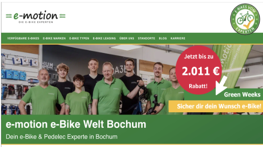 e-motion e-Bike Welt Bochum Bochum