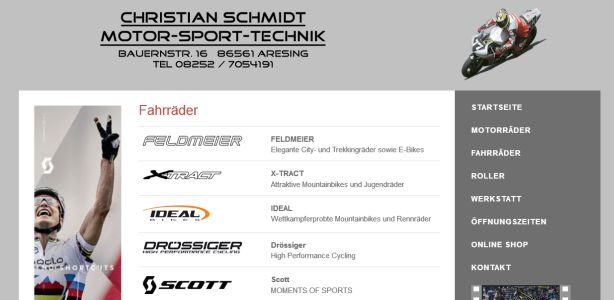 Christian Schmidt Motor-Sport-Technik Aresing